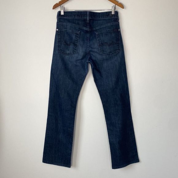 7 for all Mankind Standard Straight Leg Jeans Sz 29 - Picture 5 of 12